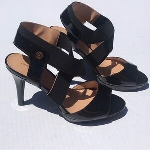 Liz Claiborne - Black - Strappy Open Toe
Heels